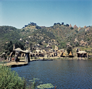 A good view of Apetown. The two-thousand-acre ranch was convenient to Fox headquarters and provided many locales for Apes, as it had for dozens of studio productions since 1939.